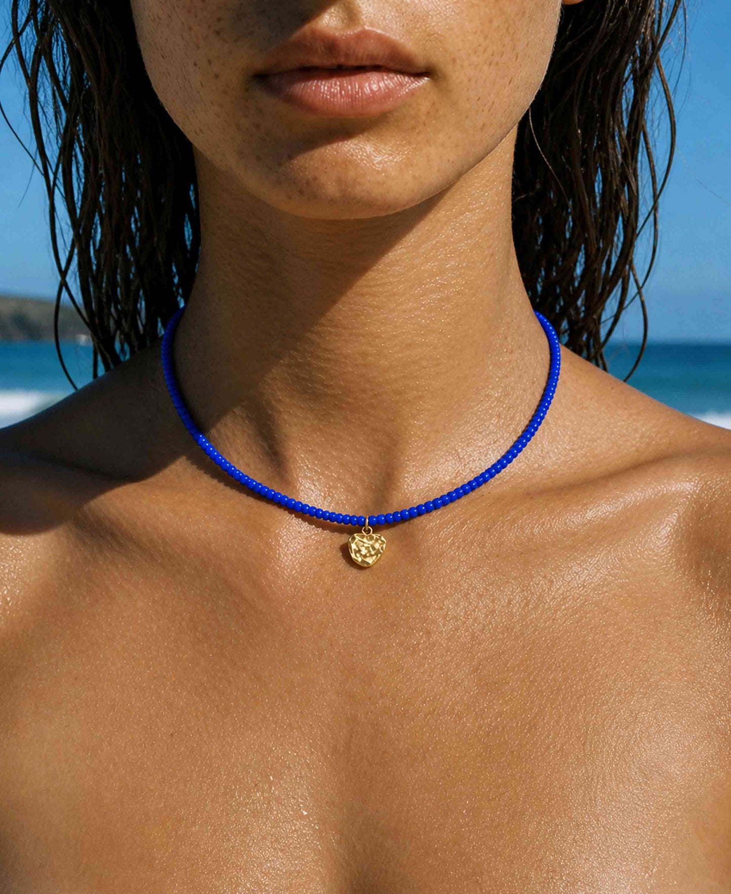 Honey drop necklace