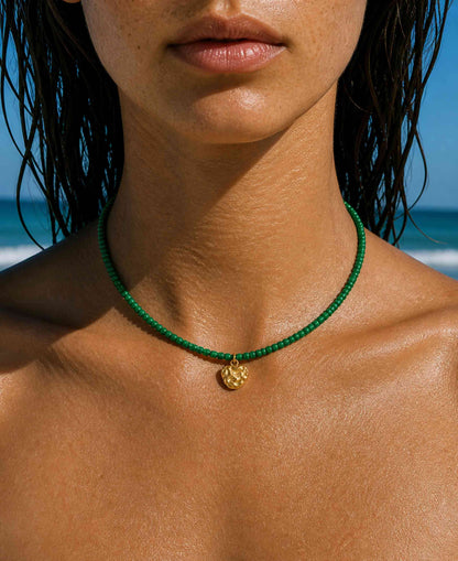 Honey drop necklace