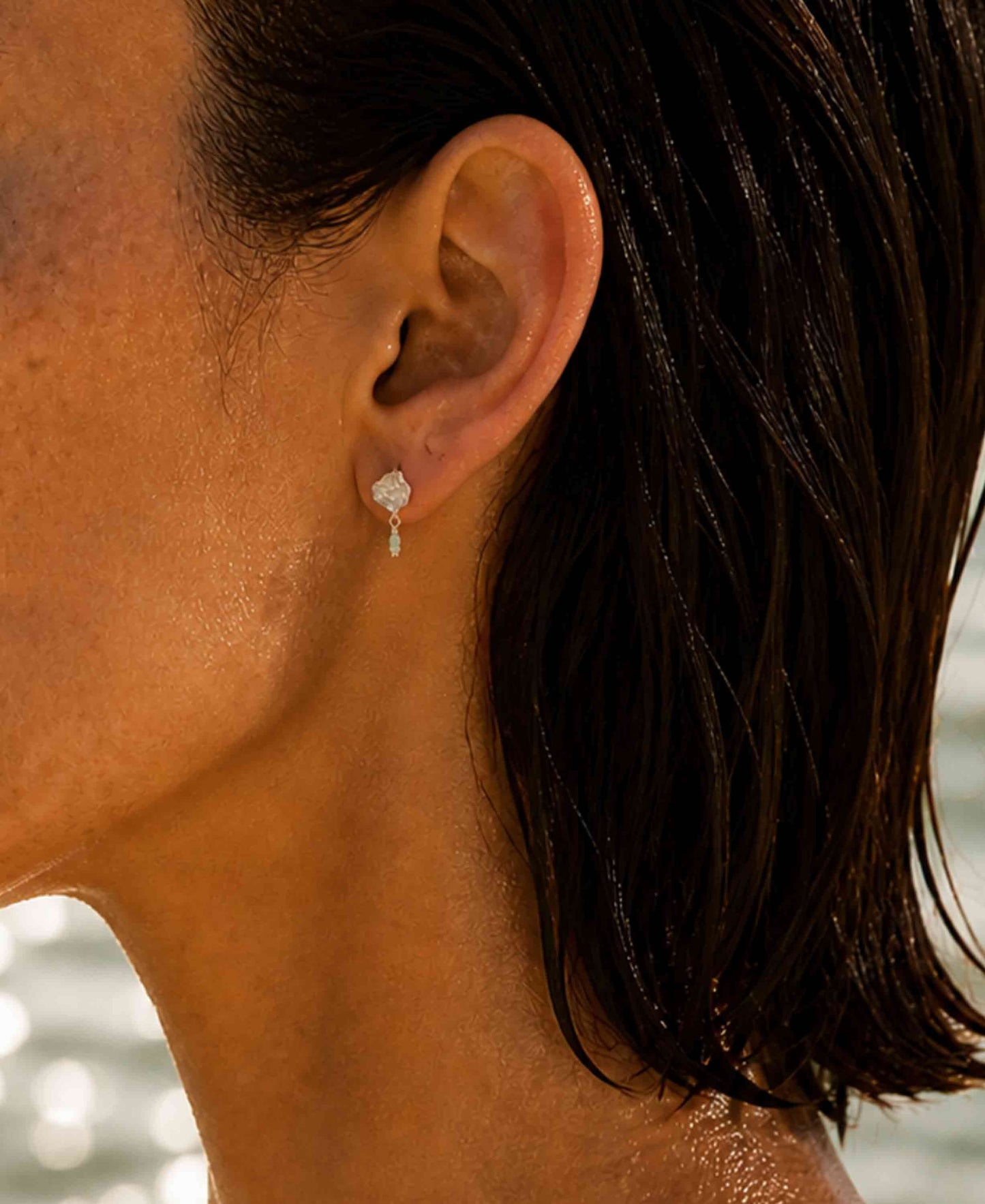 Honey drop earrings