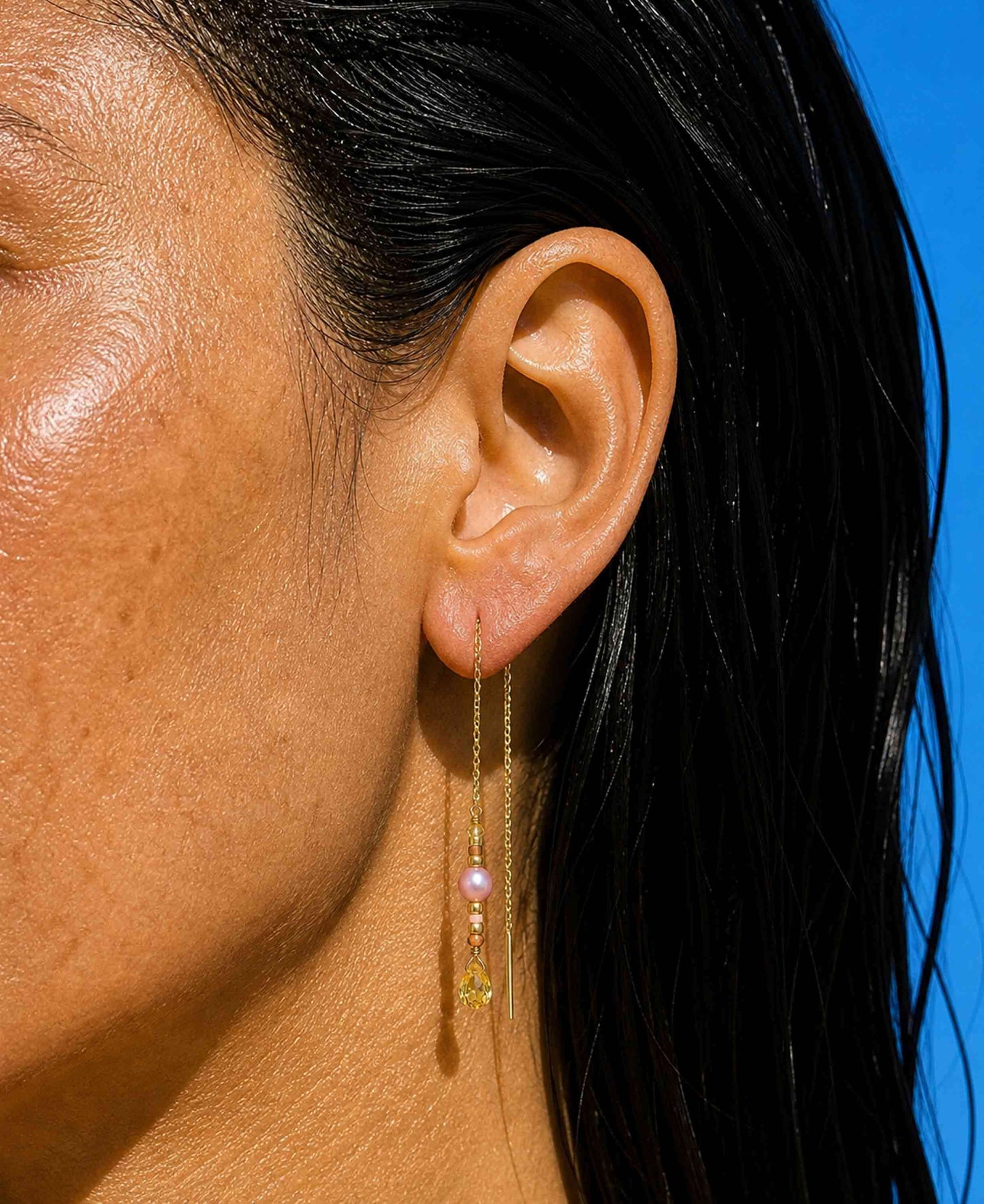 Celestia drop earrings