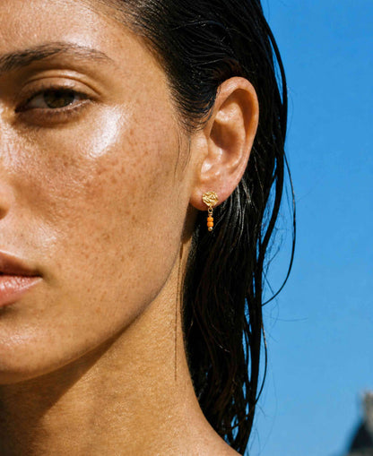 Honey drop earrings