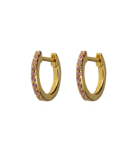 Esta earrings — gold, silver earrings in 18k gold-plated 925 sterling silver