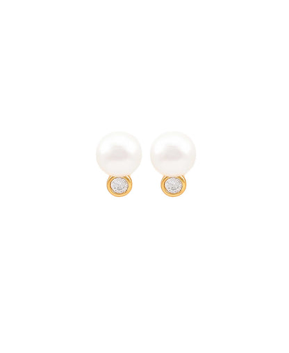 Harper pearl earrings