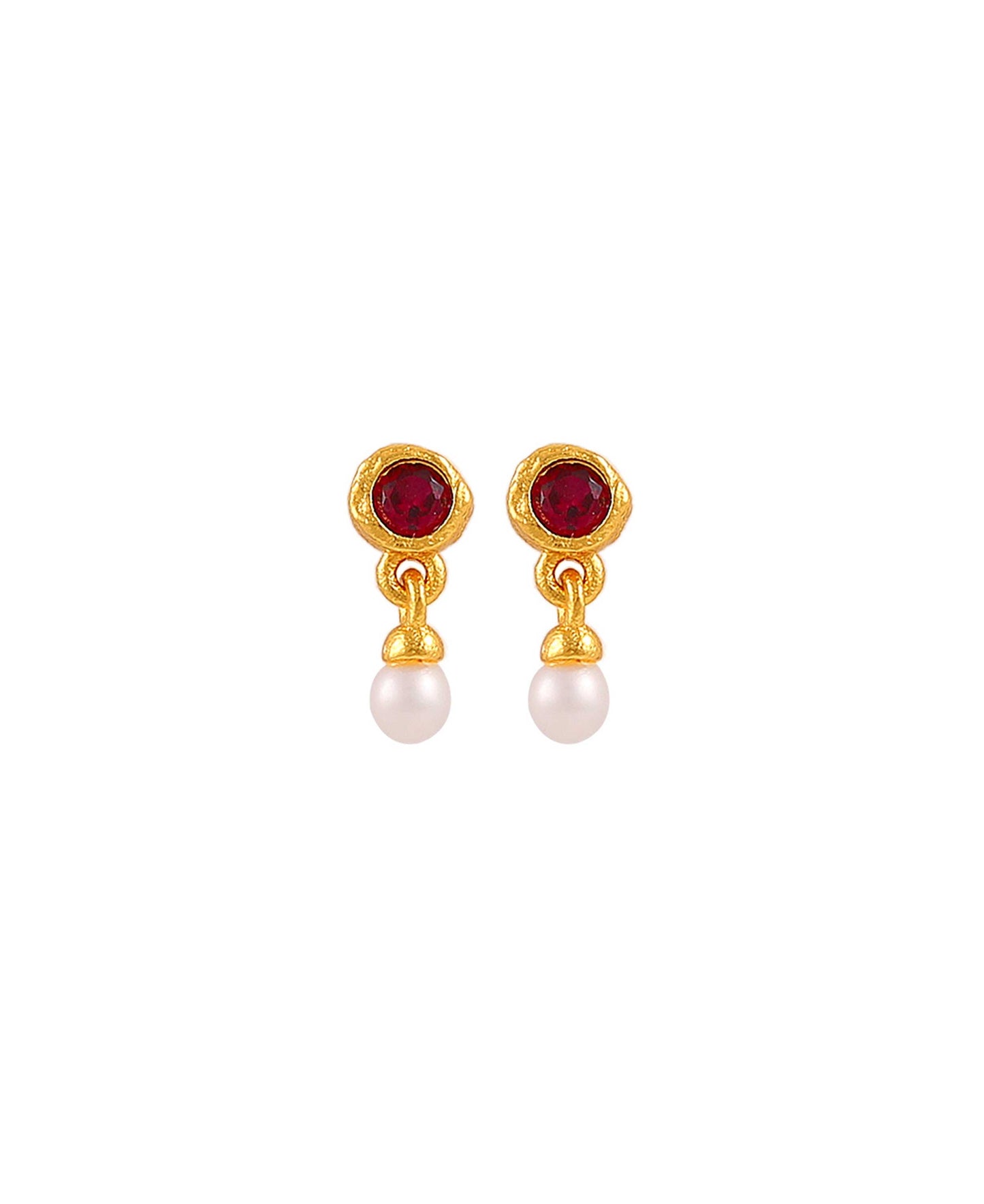 Amber petite earrings