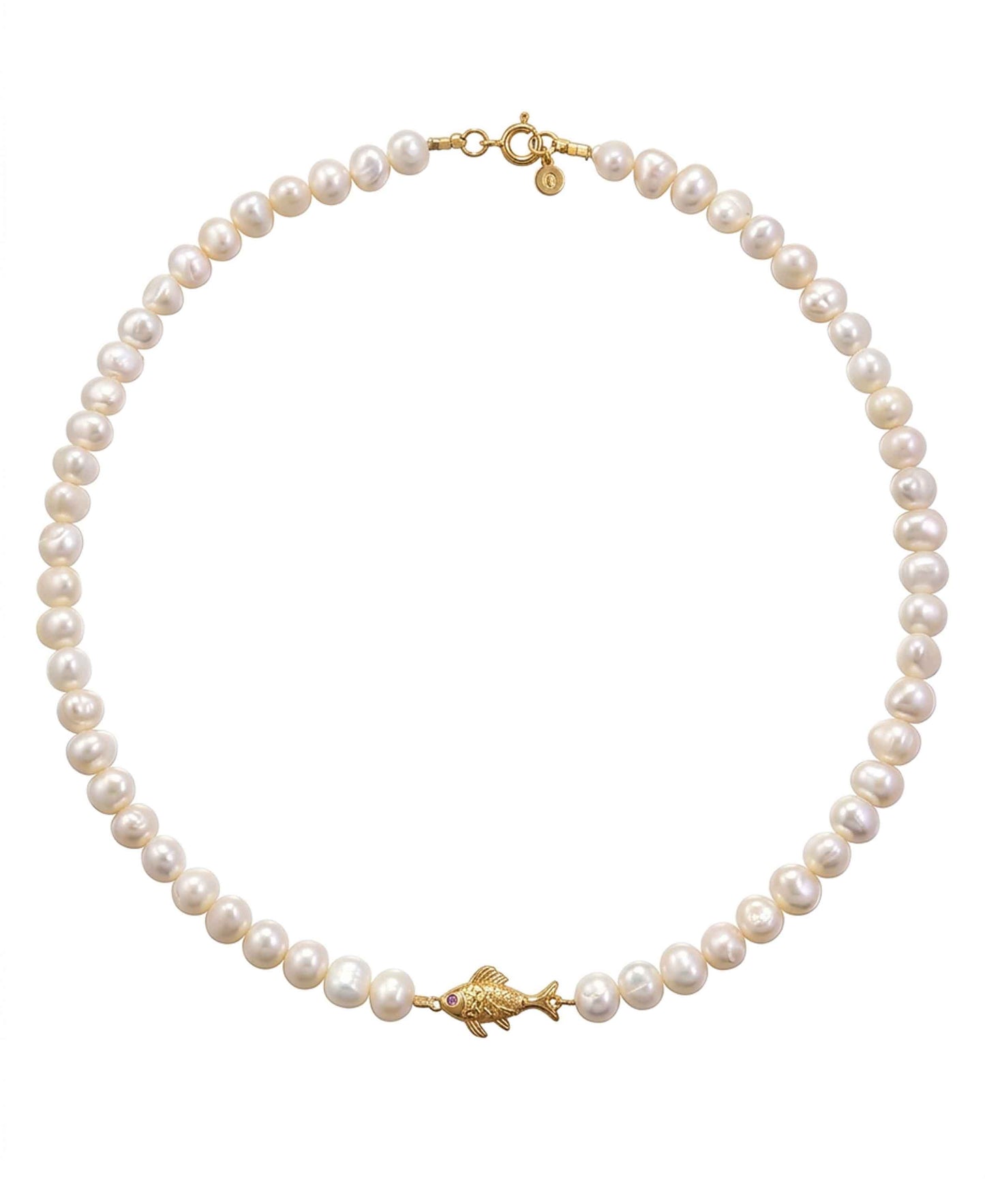 Deep sea pearl necklace