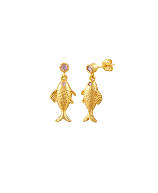 Deep sea earrings