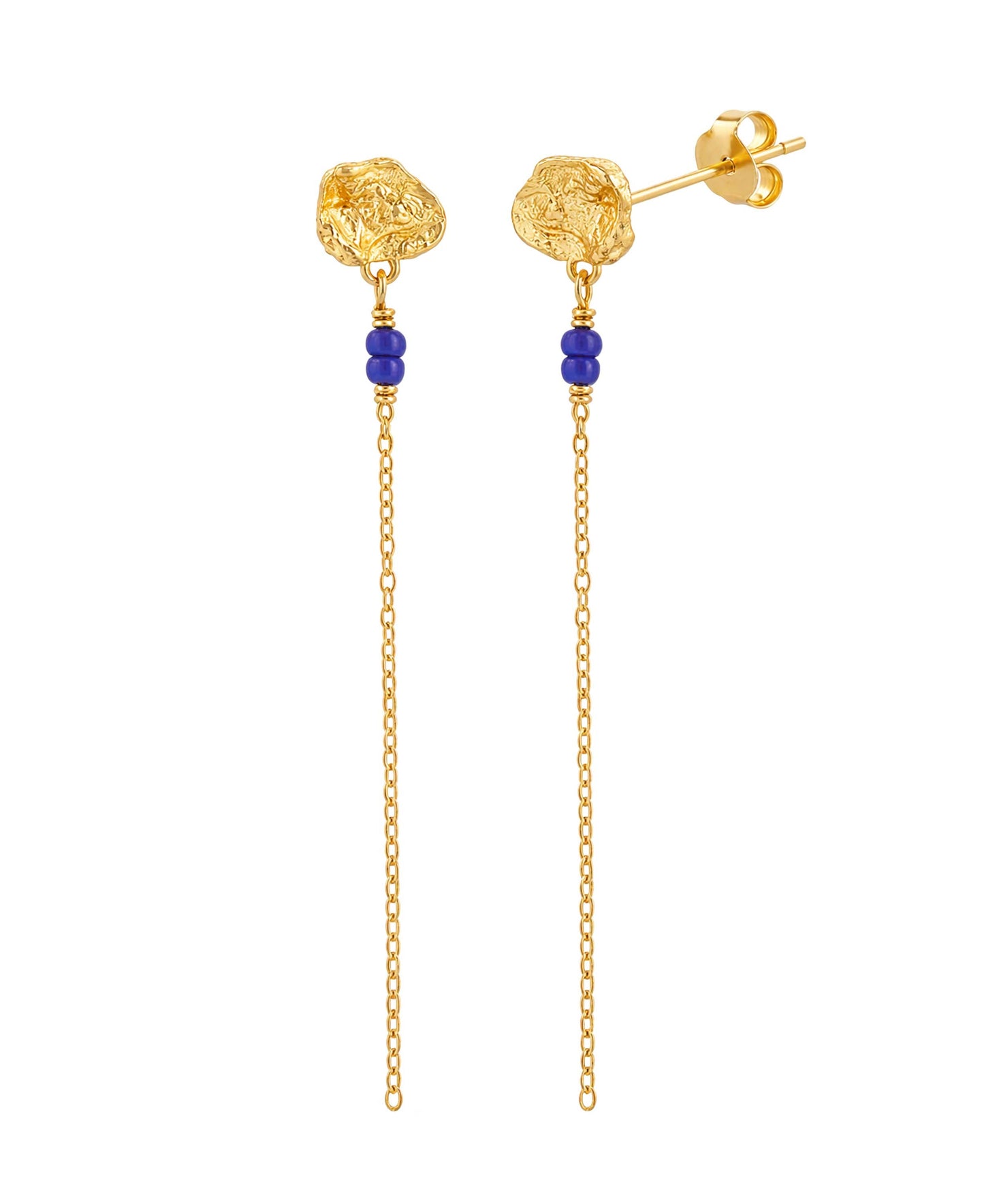 Honey drop chain earrings