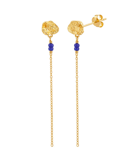 Honey drop chain earrings
