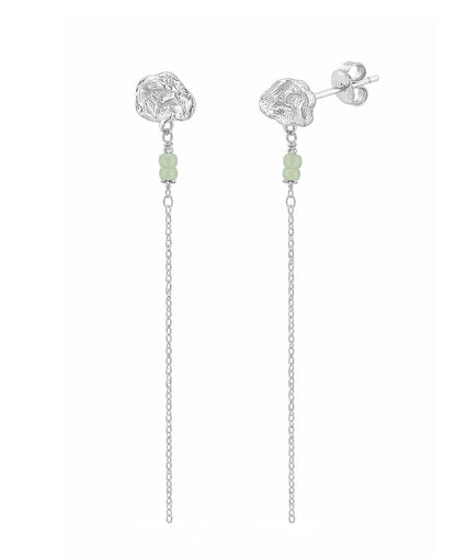 Honey drop chain earrings