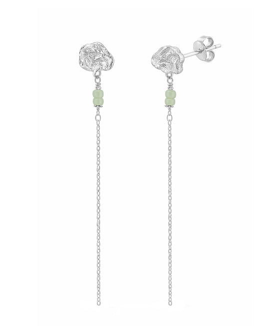 Honey drop chain earrings