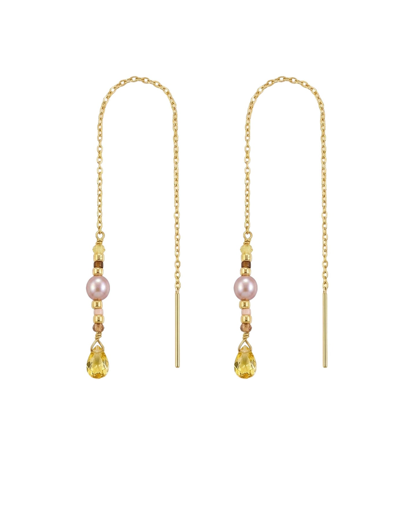 Celestia drop earrings
