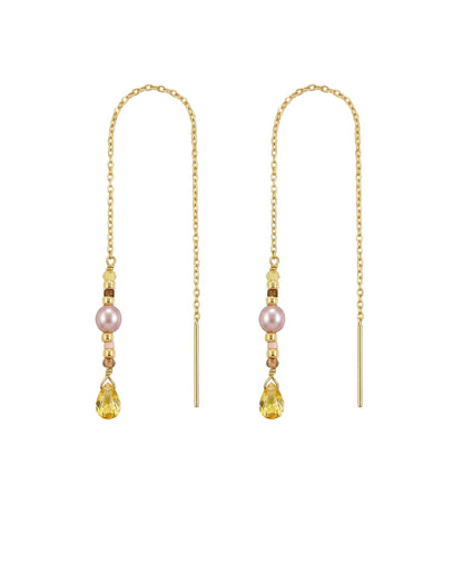 Celestia drop earrings