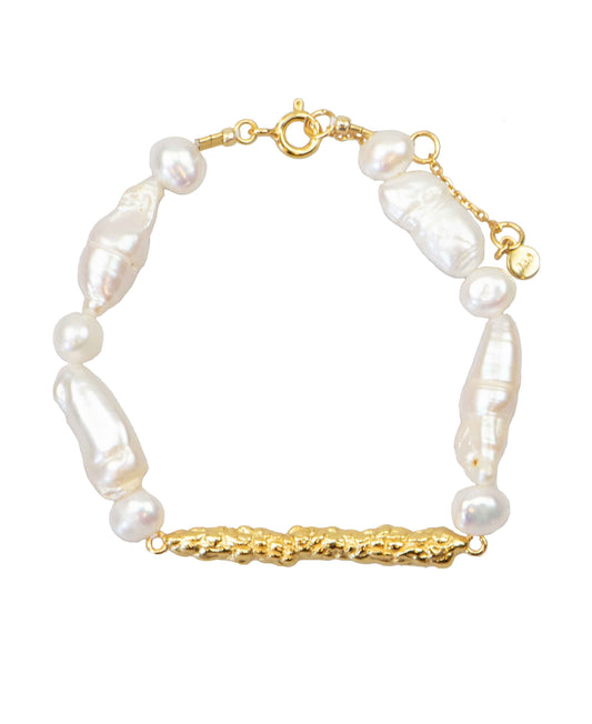 Marbella bracelet in  — bracelet in 18k gold-plated 925 sterling silver