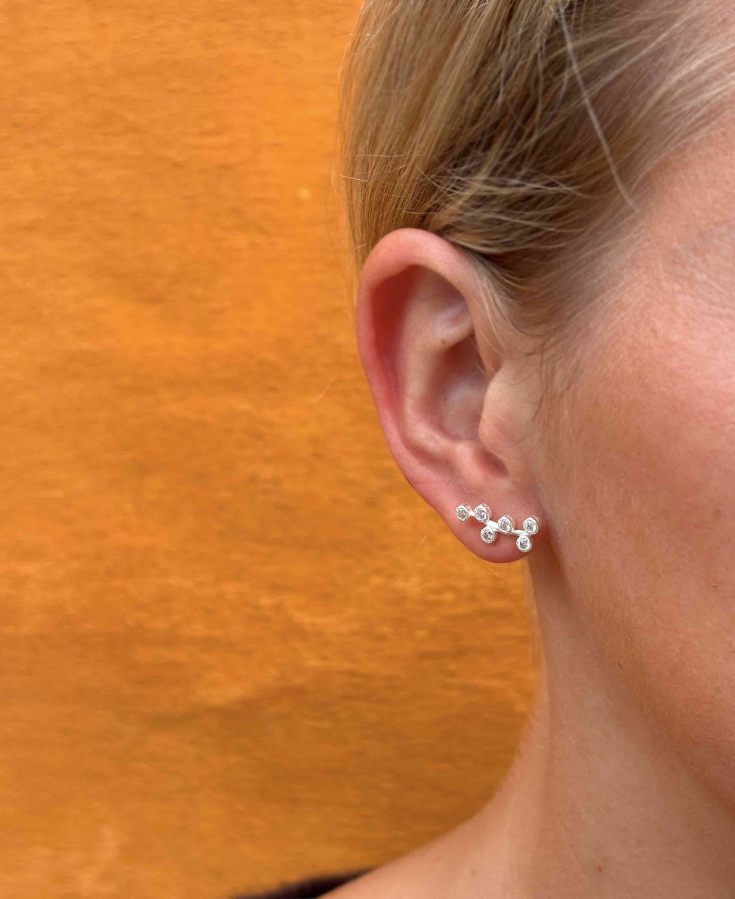 Amber earrings
