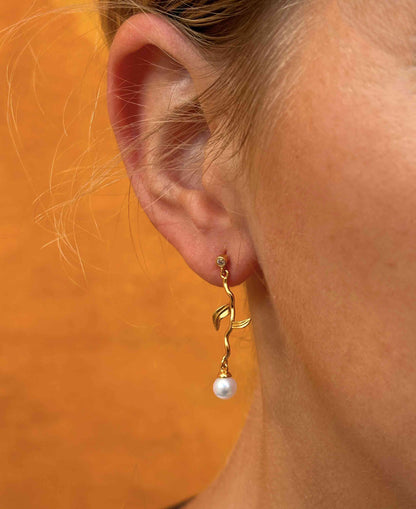 Marigold earrings