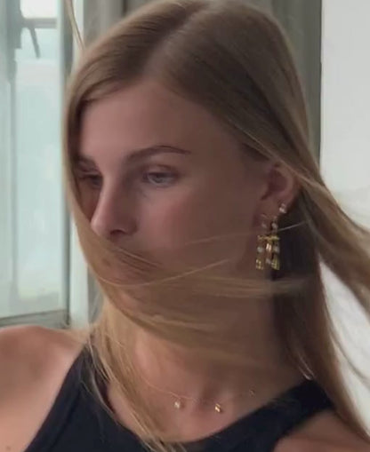 Pebble grande earrings