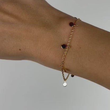 Mini coin bracelet