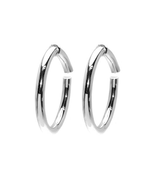 Barbara hoops in  — earrings in 925 sterling silver
