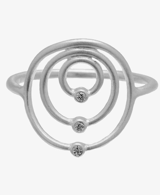 Rings in water ring in  — ring in 925 sterling silver