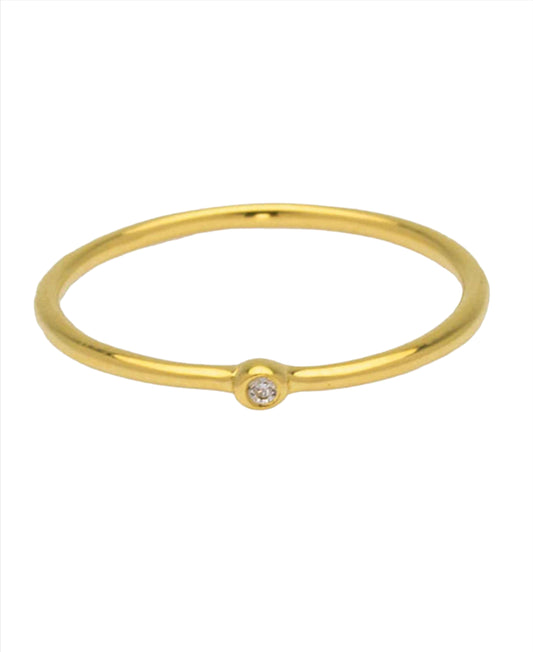 Classic Asya Ring in  — ring in 18k gold-plated 925 sterling silver