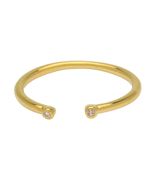 Classic Amilia ring in  — ring in gold-plated 925 sterling silver