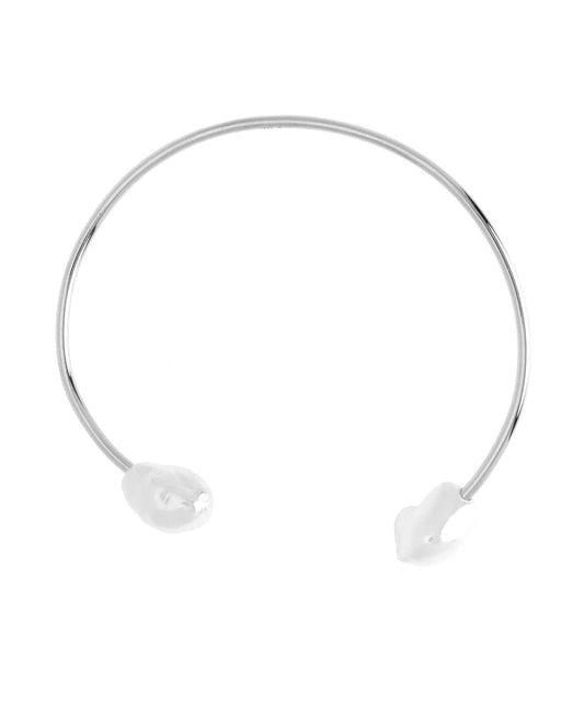 Billie bracelet in  — bracelet in 925 sterling silver, freshwater pearls