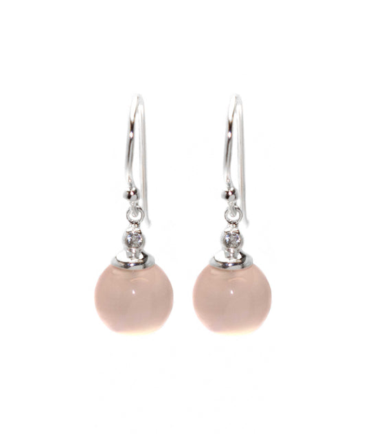 Billa earrings in  — earrings in gold-plated 925 sterling silver