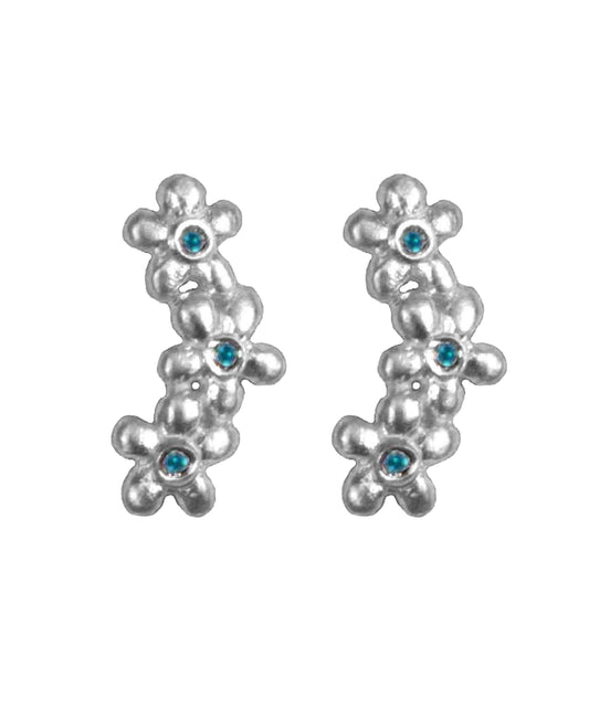 Anthia earrings — silver earrings in 925 sterling silver