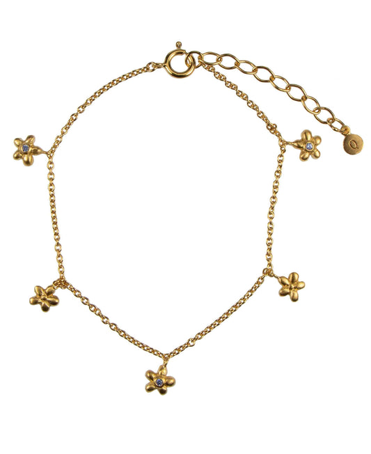 Anthia bracelet — gold, silver bracelet in 18k gold-plated 925 sterling silver