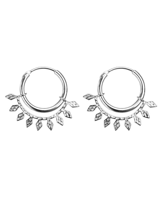Evy earrings — silver earrings in 925 sterling silver