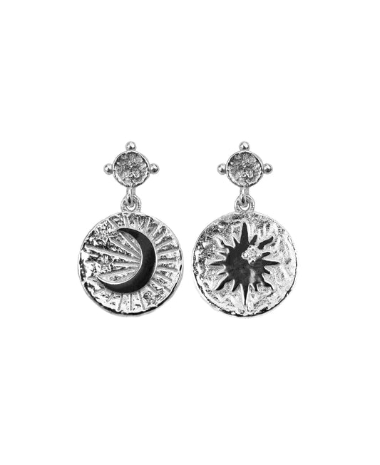 Moonshine earrings — silver earrings in 925 sterling silver