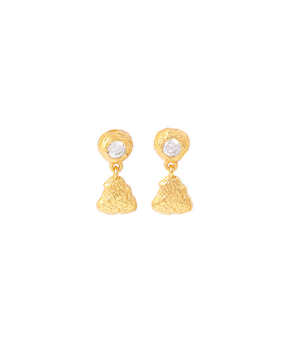 Coralie zirconia earrings