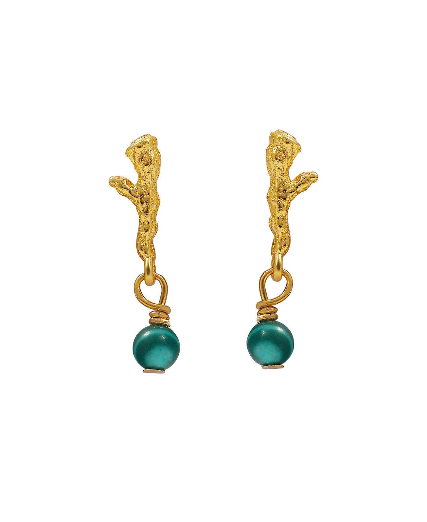 Olivine earrings