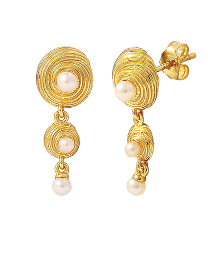 Shelly double earrings