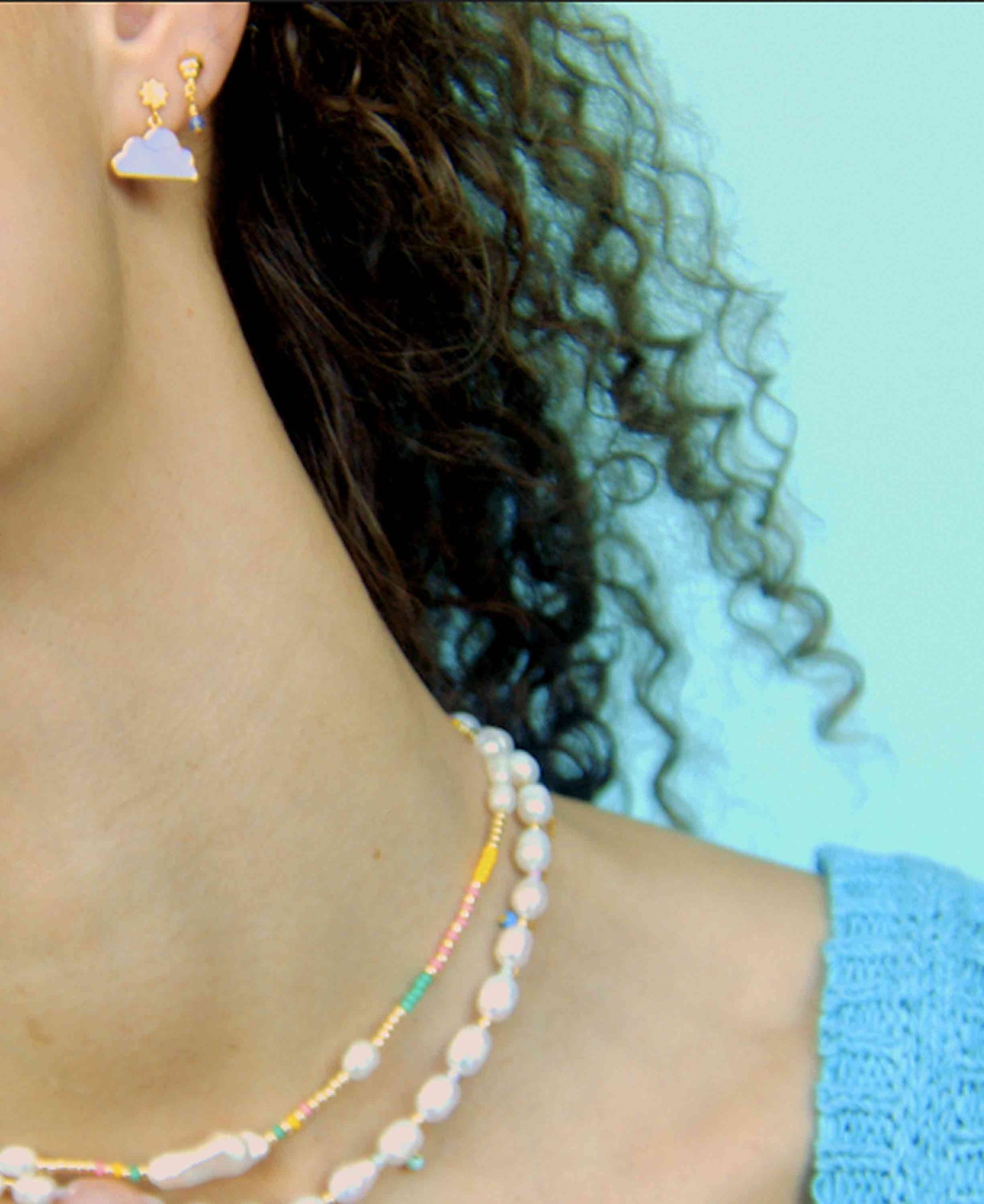 Aaliyah mini earrings
