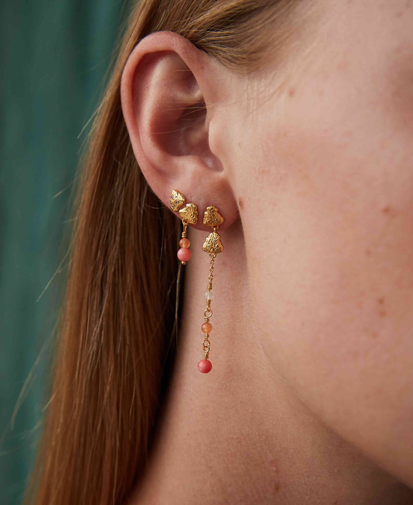 Coralie grande earrings