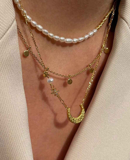 Mini coin necklace